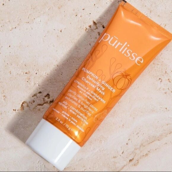 PUMPKIN + GINGER DETOXIFYING CHARCOAL MASK NEW - Picture 3 of 16